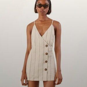 Reformation Cayman Linen Mini Dress